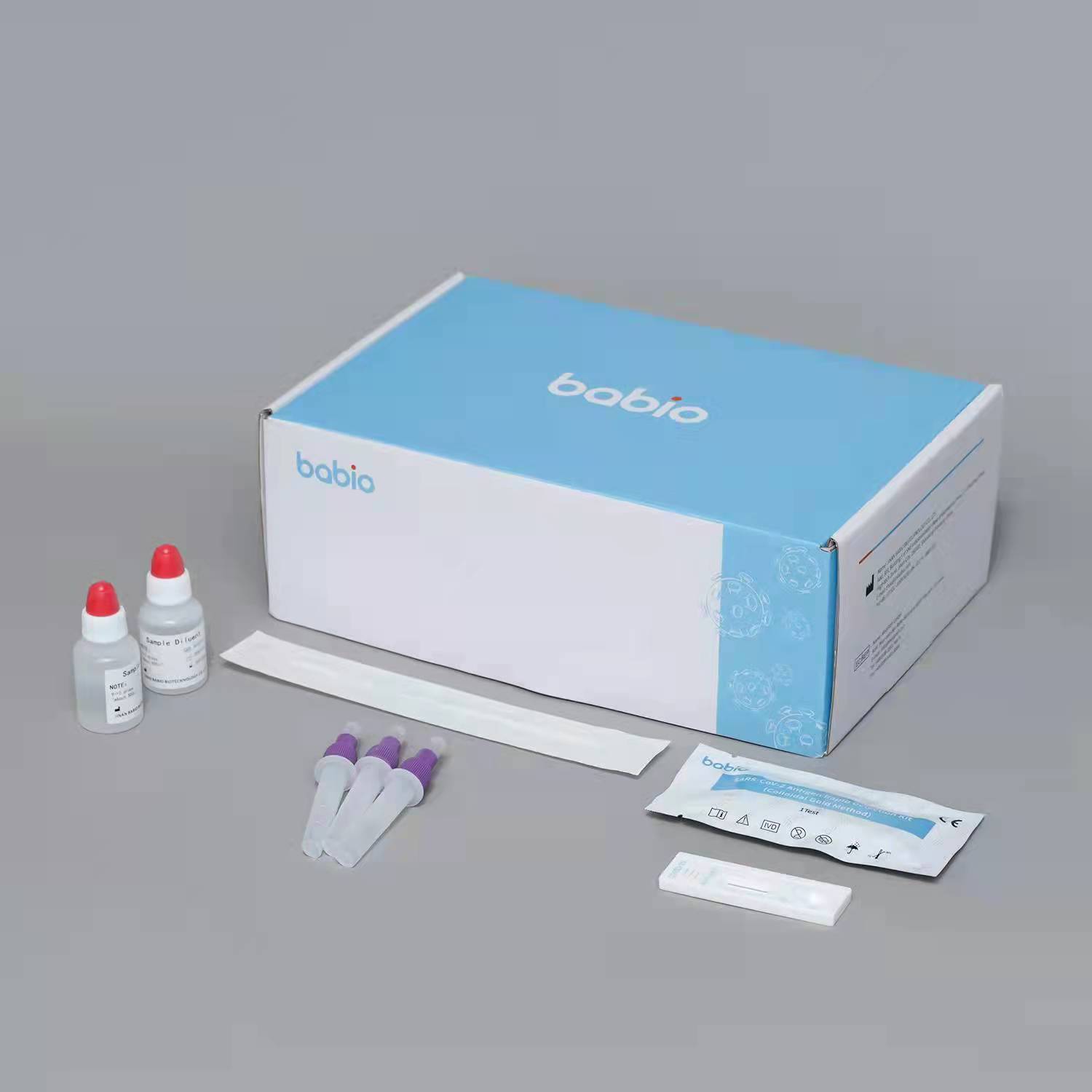 Jaké jsou testovací kroky sady Baibo Antigen Detection Kit?